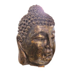 Contemporary Extra Large Scale Buddha Head