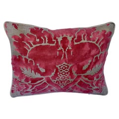 Pink & Gold Fortuny Glicine Patterned Pillow