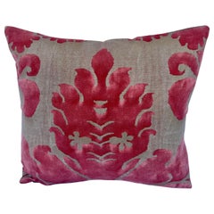 Pink & Gold Fortuny Textile Pillow 