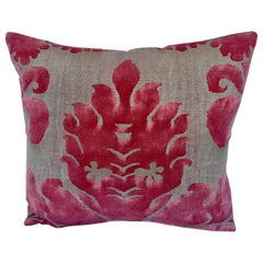 Pink & Gold Fortuny Textile Pillow