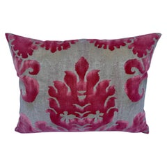 Custom Pink & Gold Fortuny Pillow 
