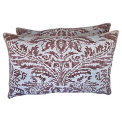 Pink & White Fortuny Textile Pillows 