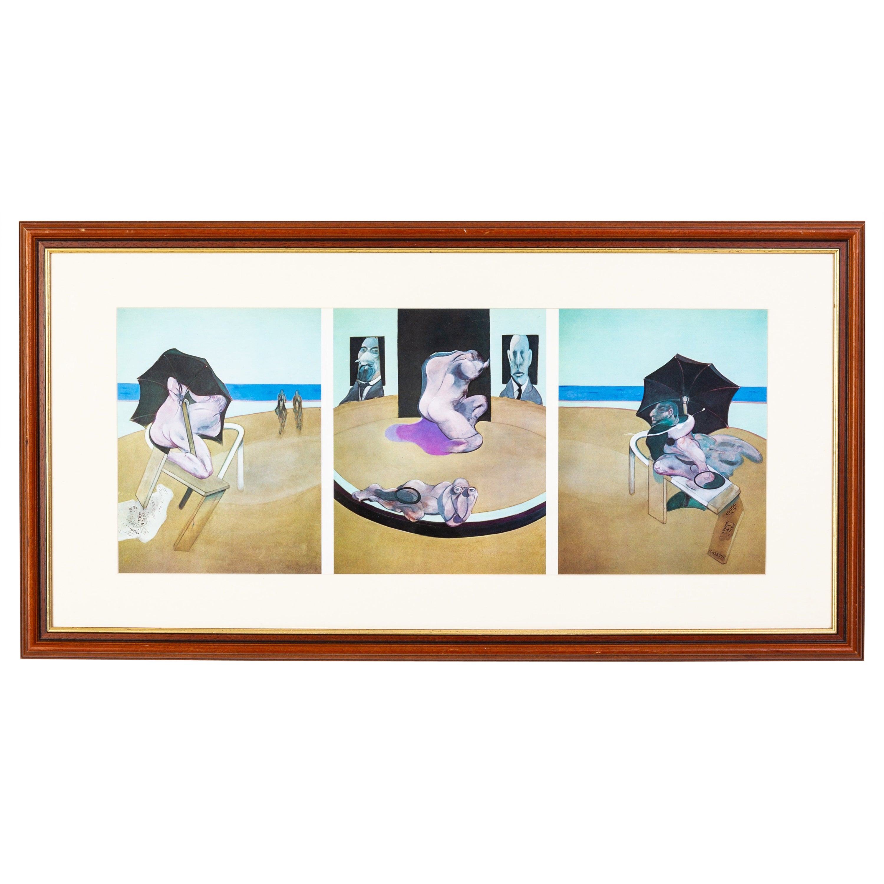 Francis Bacon (1909-1992) Triptych Lithographs 