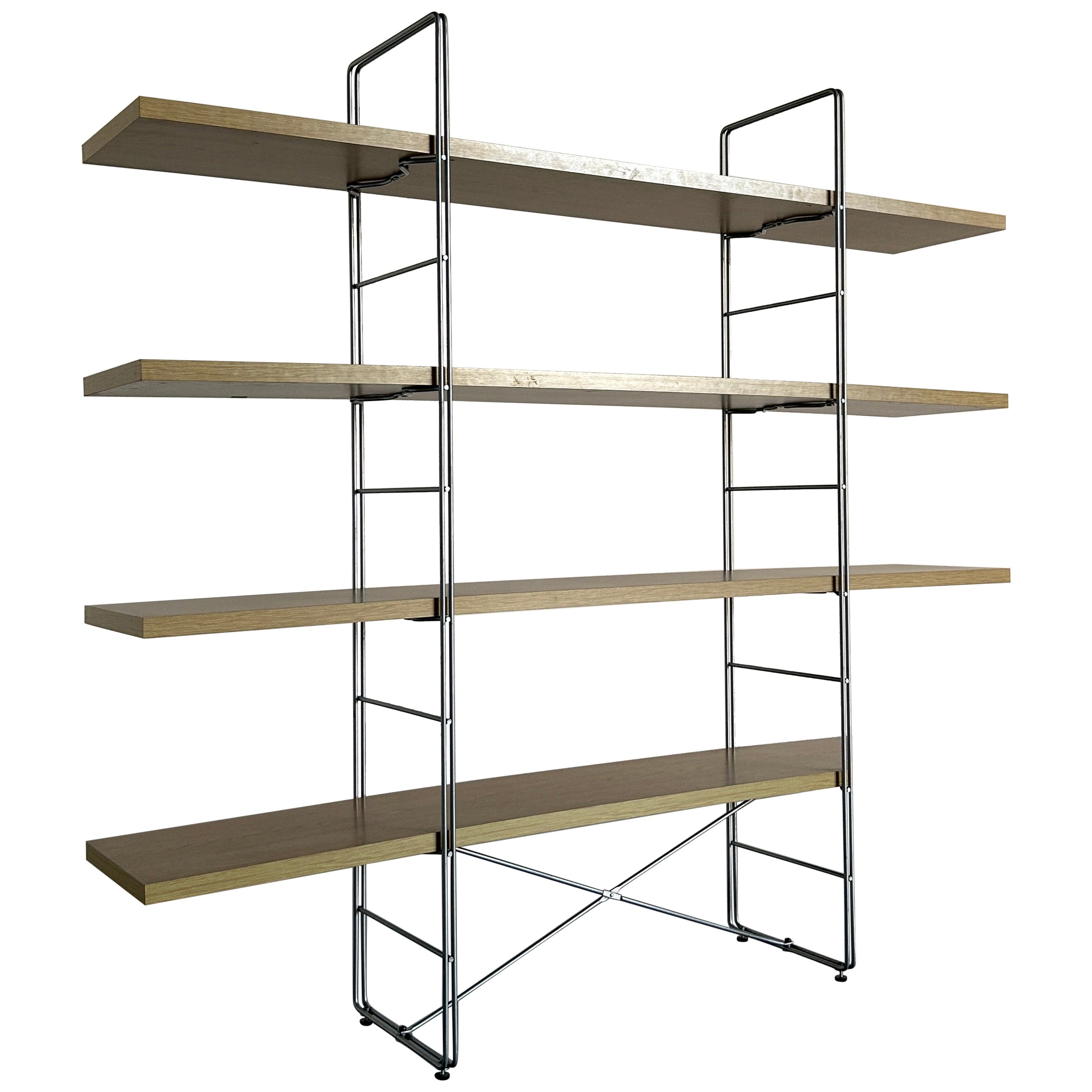 constante lila Gewoon Vintage Enetri Shelf by Niels Gammelgaard for Ikea, 1980s, String Shelving  Unit For Sale at 1stDibs