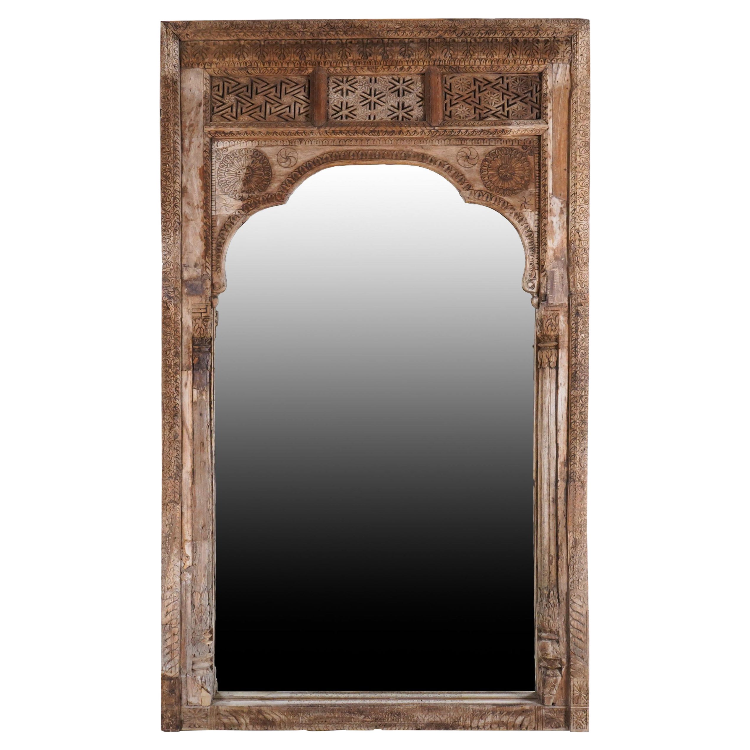 A Carved Mirror Frame