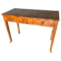 Antique Late 18th- early 19th century Biedermeier Single Drawer Console 