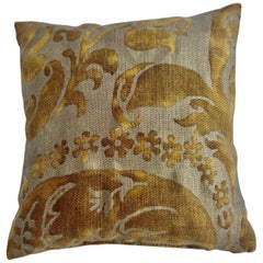 Gold Fortuny Fabric Lavender Sachet 
