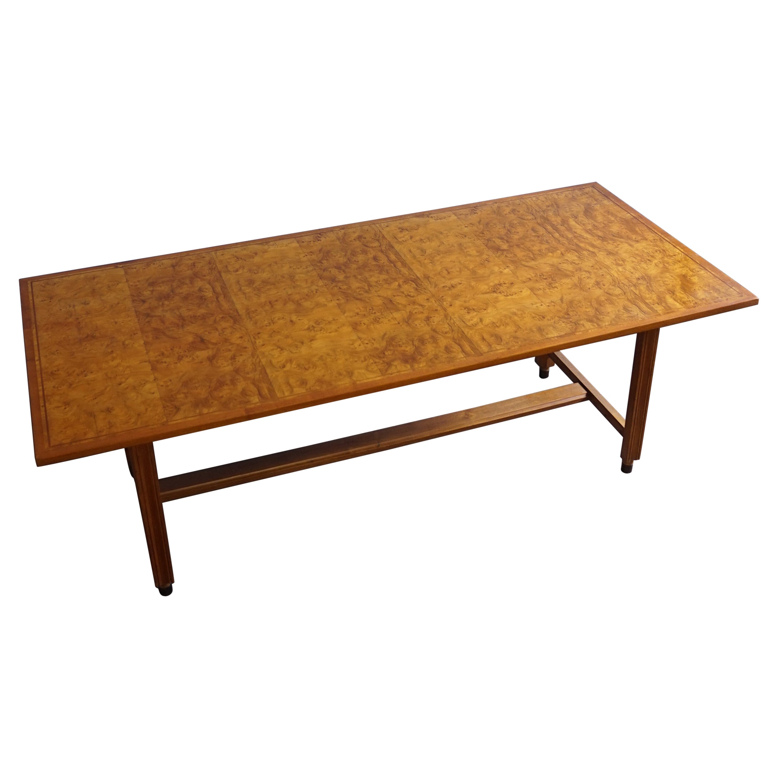 Unique Danish Cabinet Maker Dining Table Denmark 1930’s For Sale