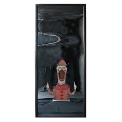Early 20th Century English Fairground Mirror