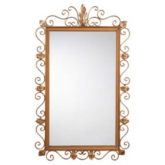 Mid-century mirror by Belgian manufacturer Deknudt