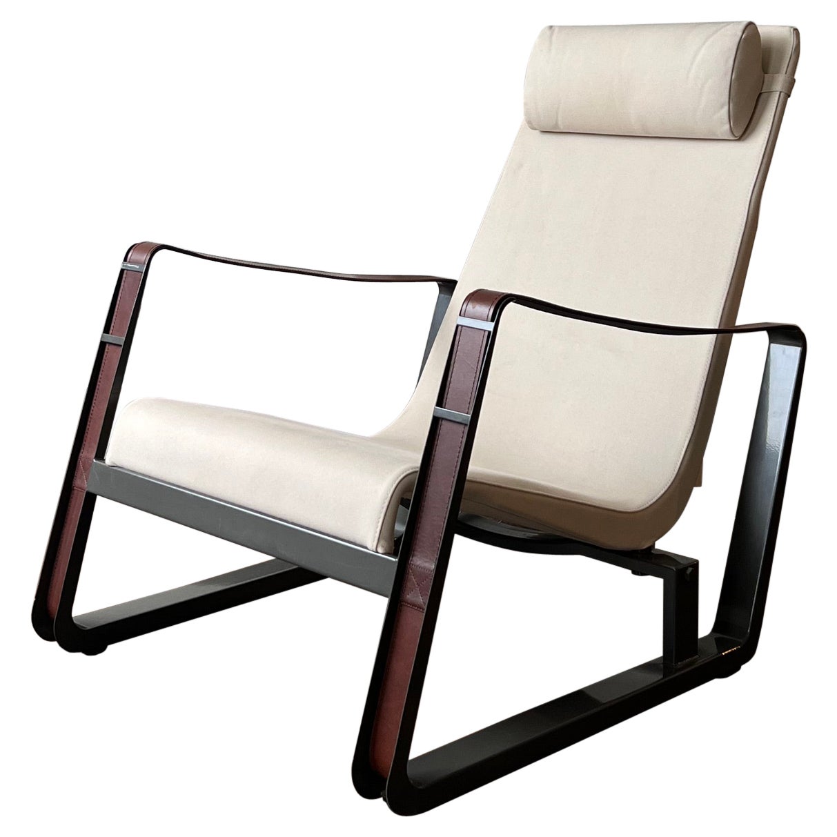Jean Prouvé Cite Lounge Chair (Prouvé RAW Edition) by G Star Raw and Vitra For Sale