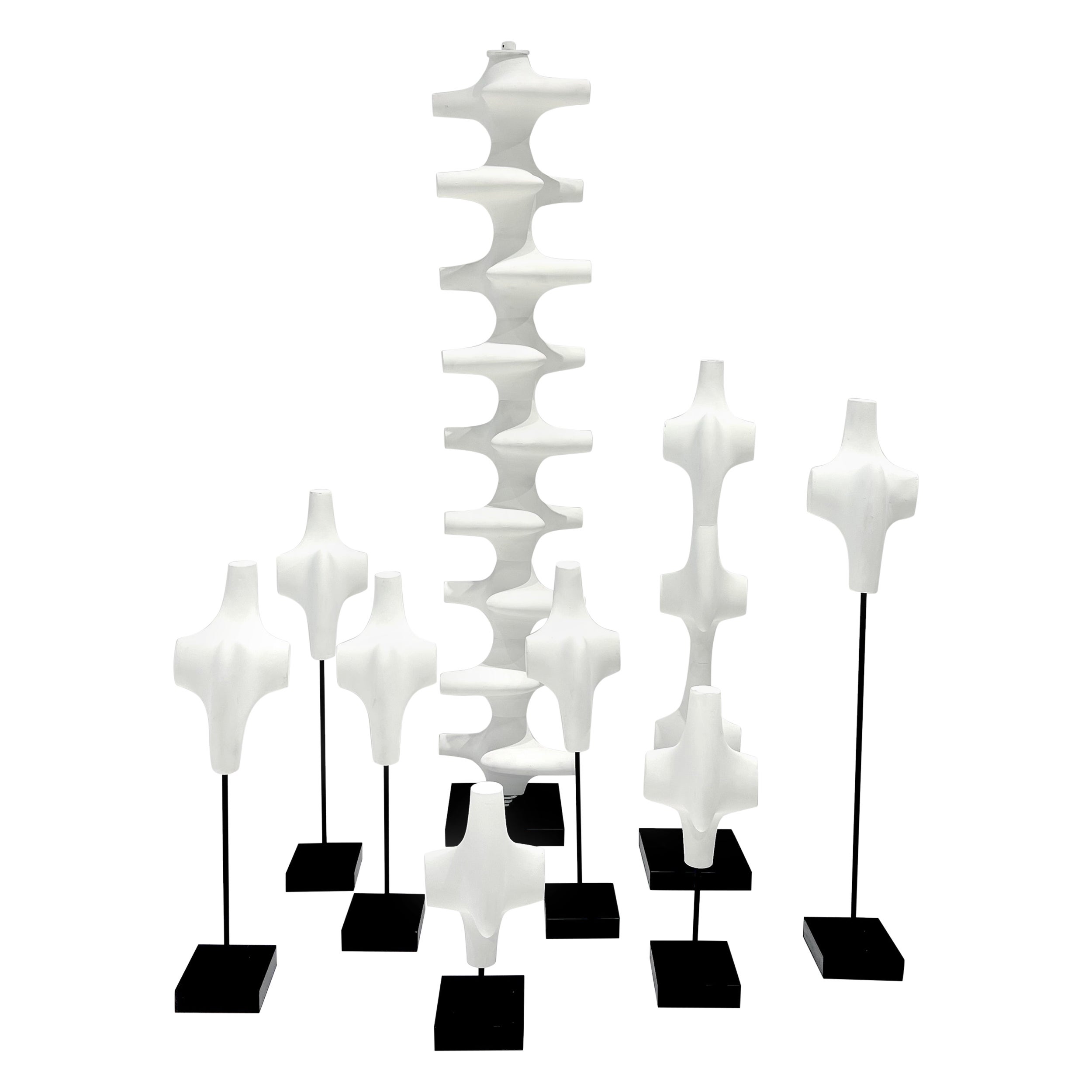 Conjunto de esculturas "BONES" de Don Harvey