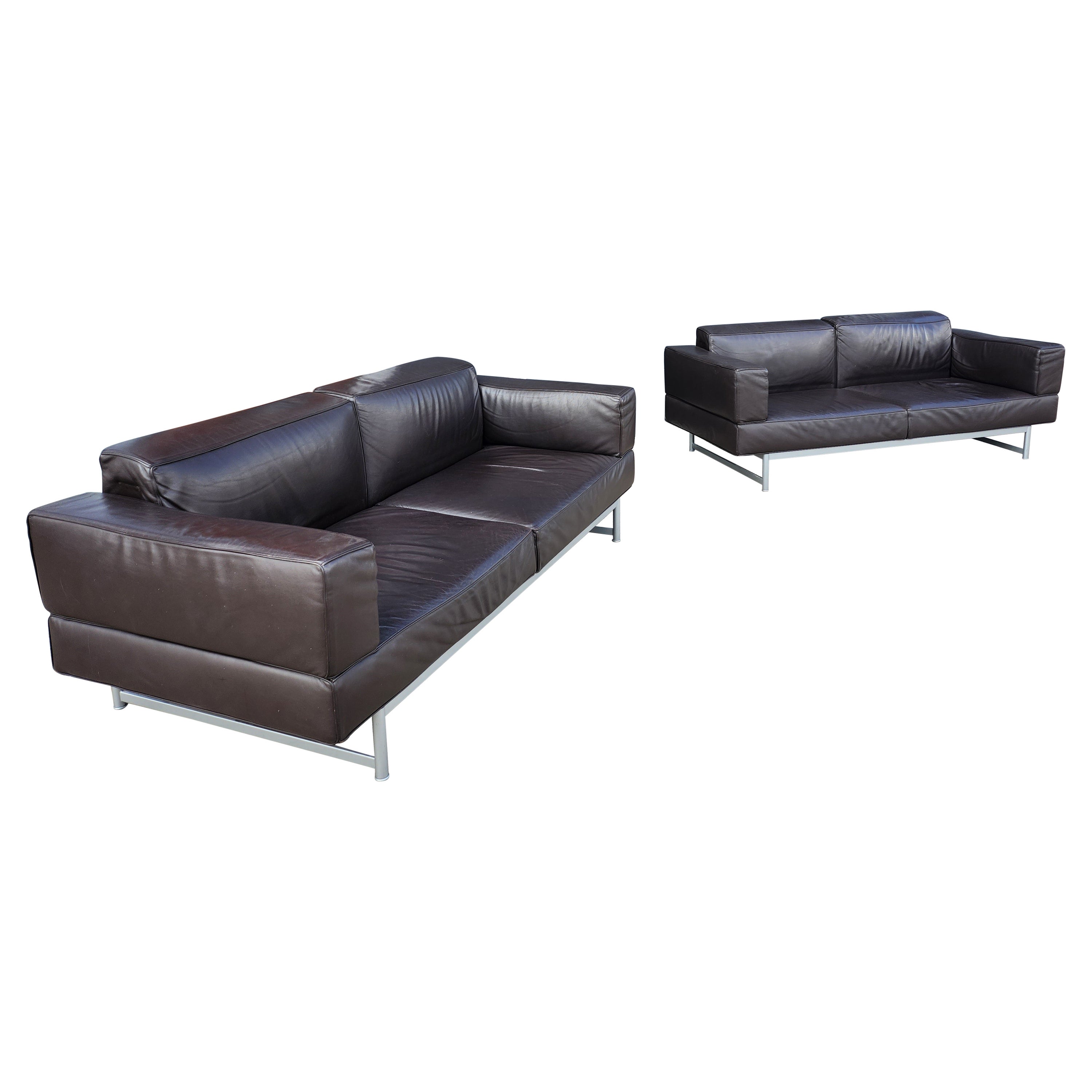 Cassina 260 REEF sofa by Piero Lissoni Set of 2 For Sale at 1stDibs