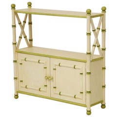 Colefax & Fowler - Green Painted Hanging Shelf