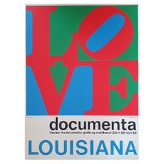 Original Vintage "documenta" Louisiana poster 1969