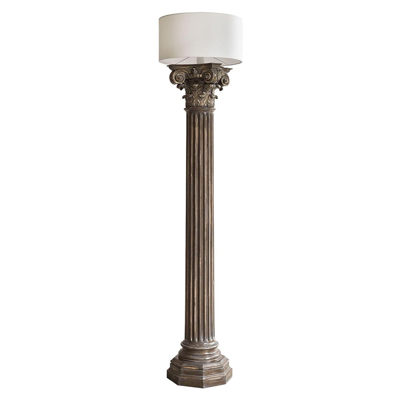 Column Floor Lamp For Sale