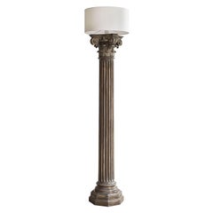 Lampada da terra a colonna