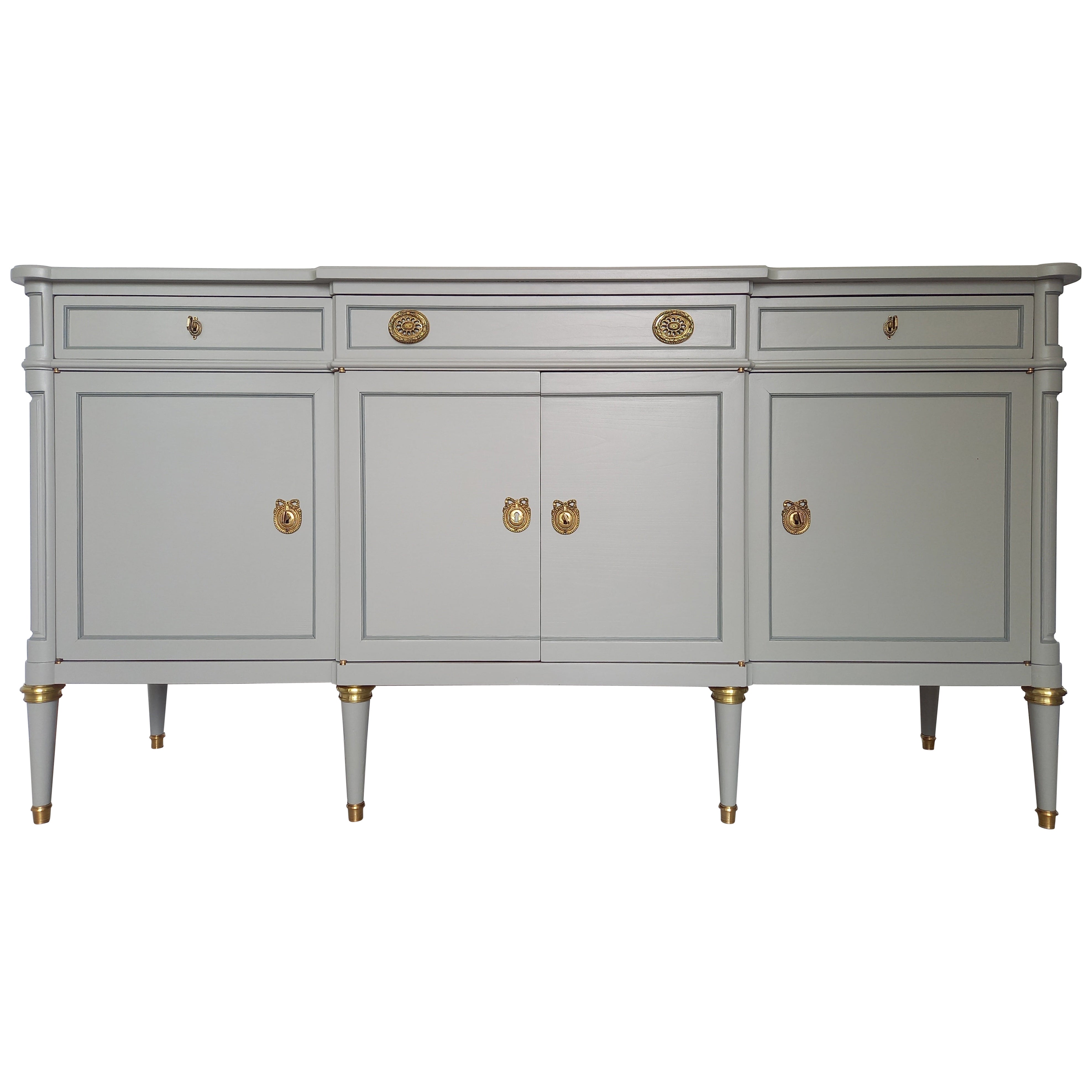 Louis XVI. Buffet-Bronze-Details im Angebot