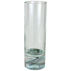 Seguso Cylindrical Swirl Vase 1