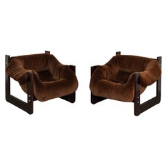 Pair of "MP-97" armchairs by Percival Lafer 