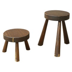 Mid Century French Stools - Little & Large