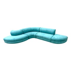 Vintage Weiman Serpentine Sofa attributed to Vladimir Kagan