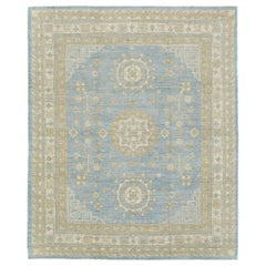 Mehraban Vintage Style Khotan Design Rug D5386