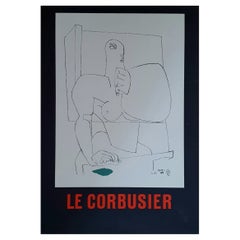Original vintage Le Corbusier poster 