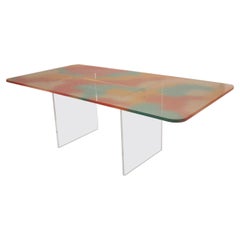 Tex Coffee Table Made in Acrylic Red Design Roberto Giacomucci in 2023