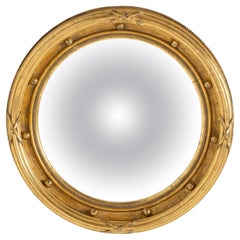 19th Century Regency Convex Mirror