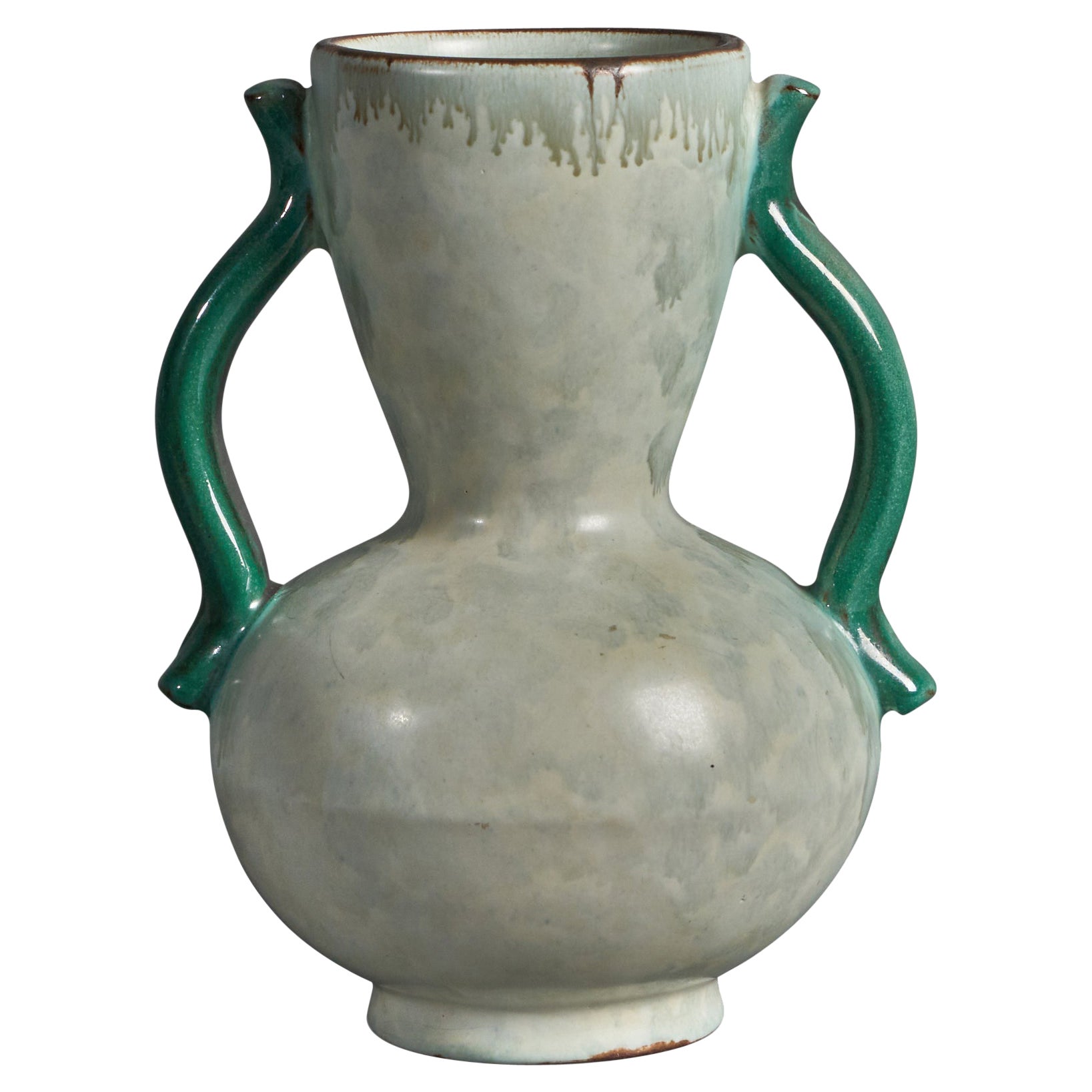 Anna-Lisa Thomson, Vase, Earthenware, Sweden, 1930s For Sale