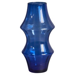 Vintage Sirkku Kumela, Vase, Glass, Finland, 1960s