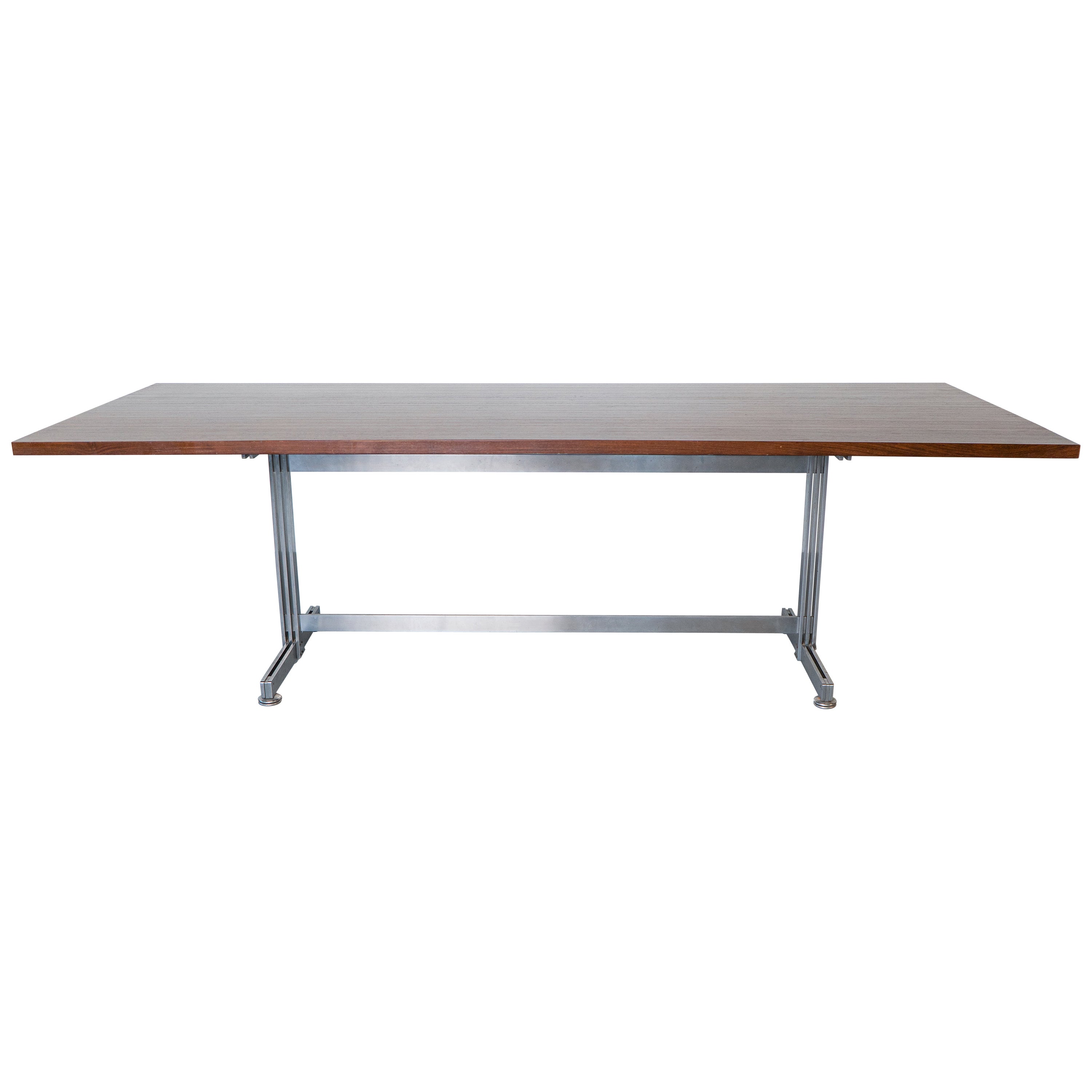 Jules Wabbes - 250cm -  writing/dining table in Wengé 