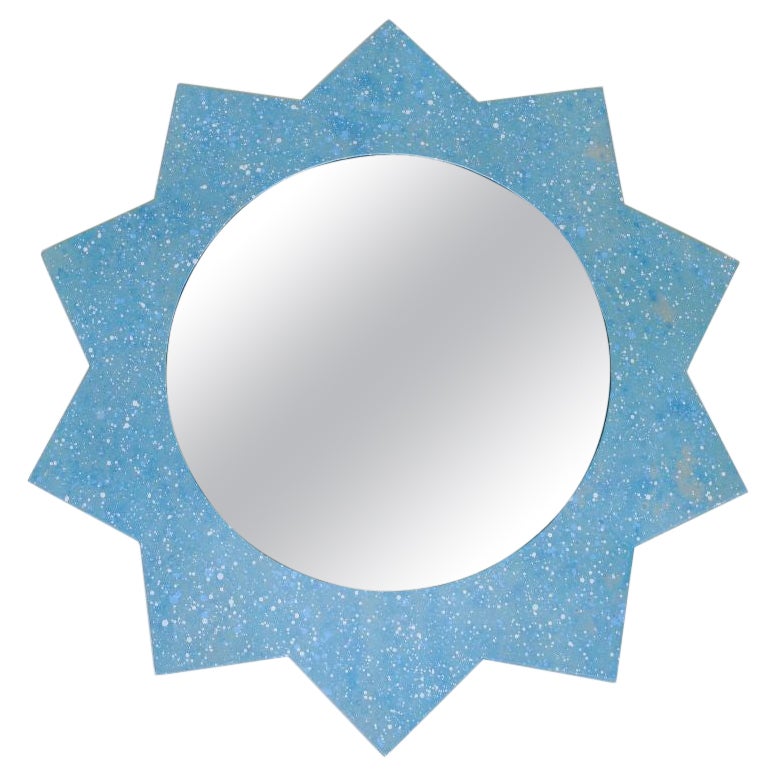 Lunaire Mirror in Moonstone For Sale