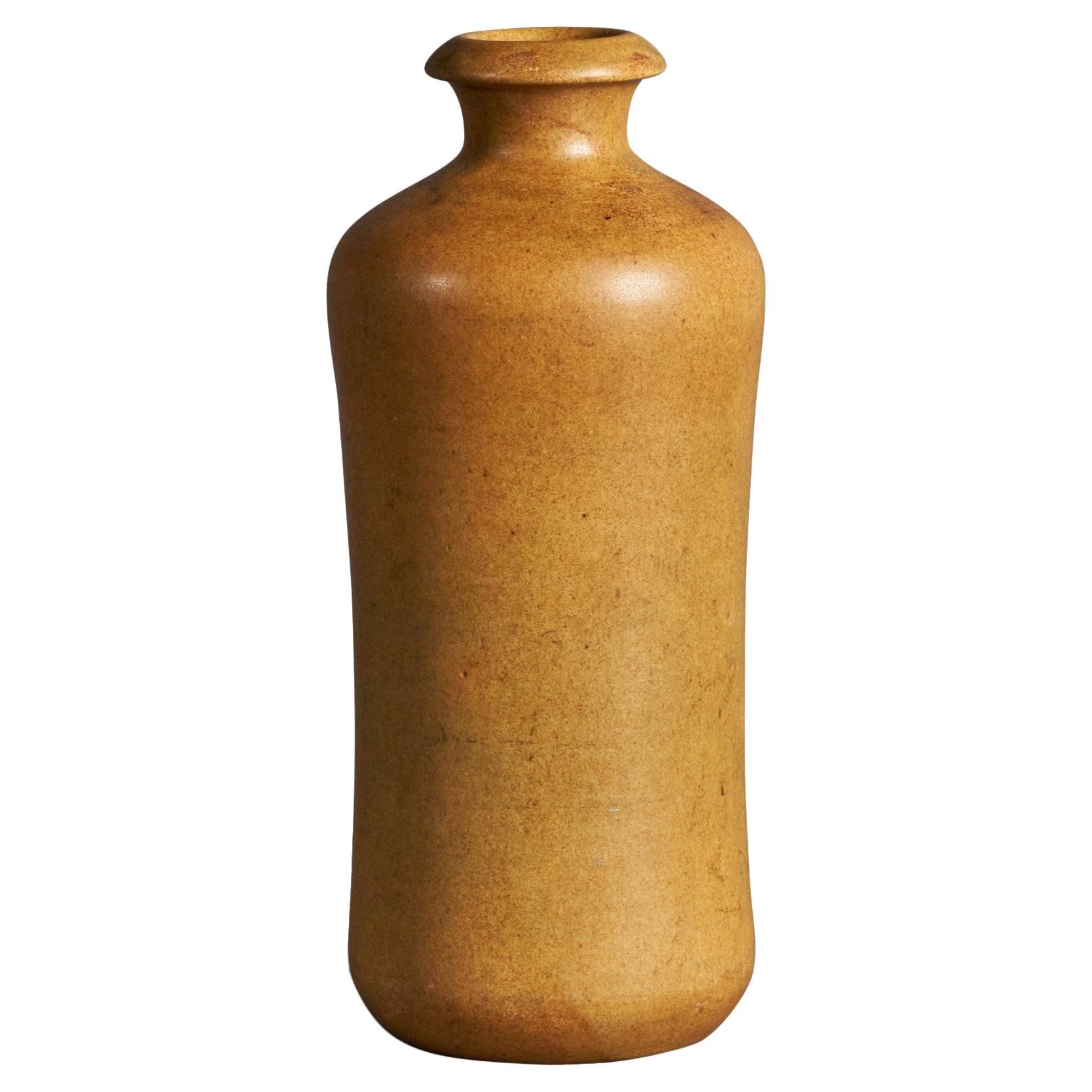 Einar Johansen, Vase, Steingut, Dänemark, 1960er Jahre