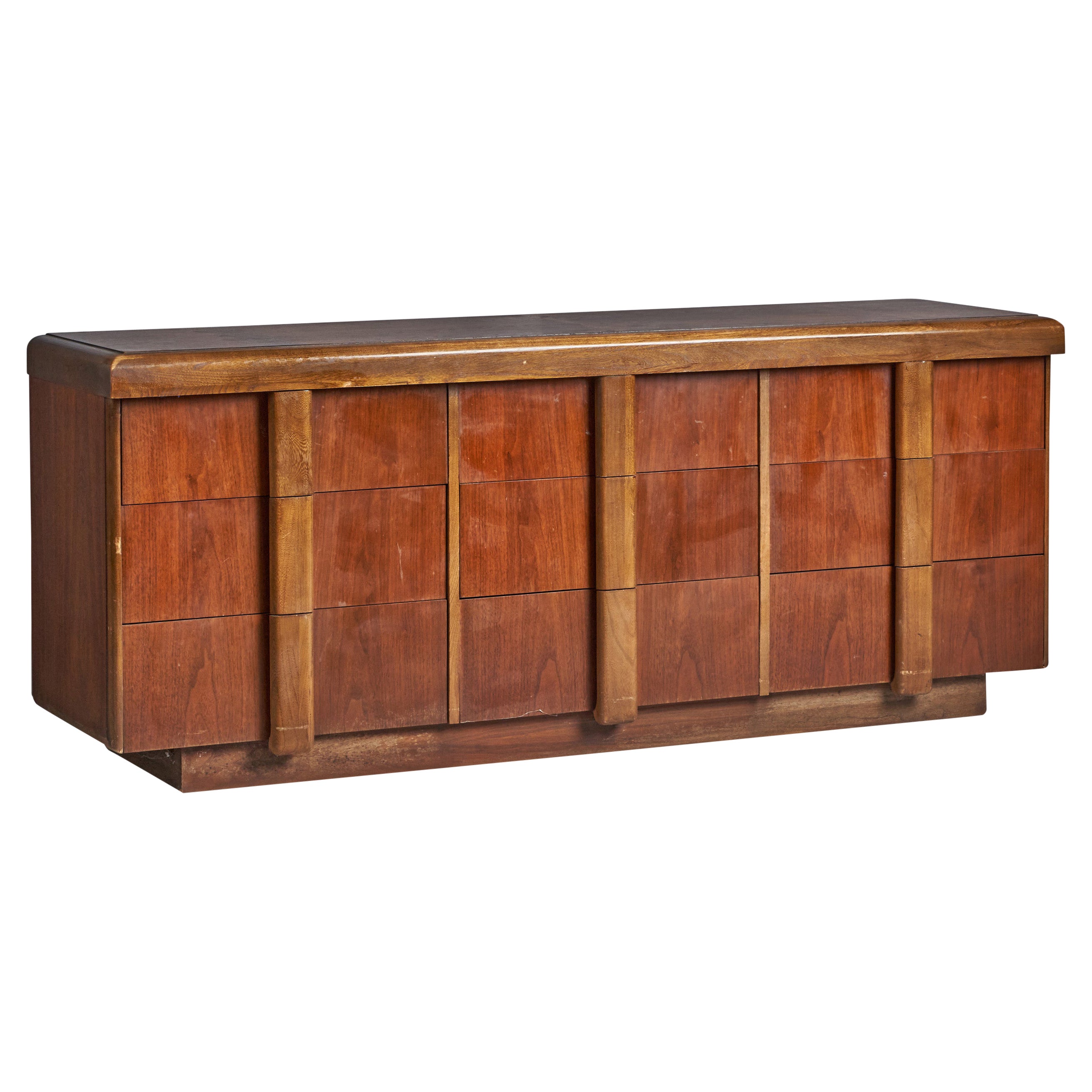 American Designer, Dresser, Walnut, USA, 1950s