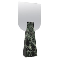 Specchio contemporain en marmo Verde Alpi de Carcino Design