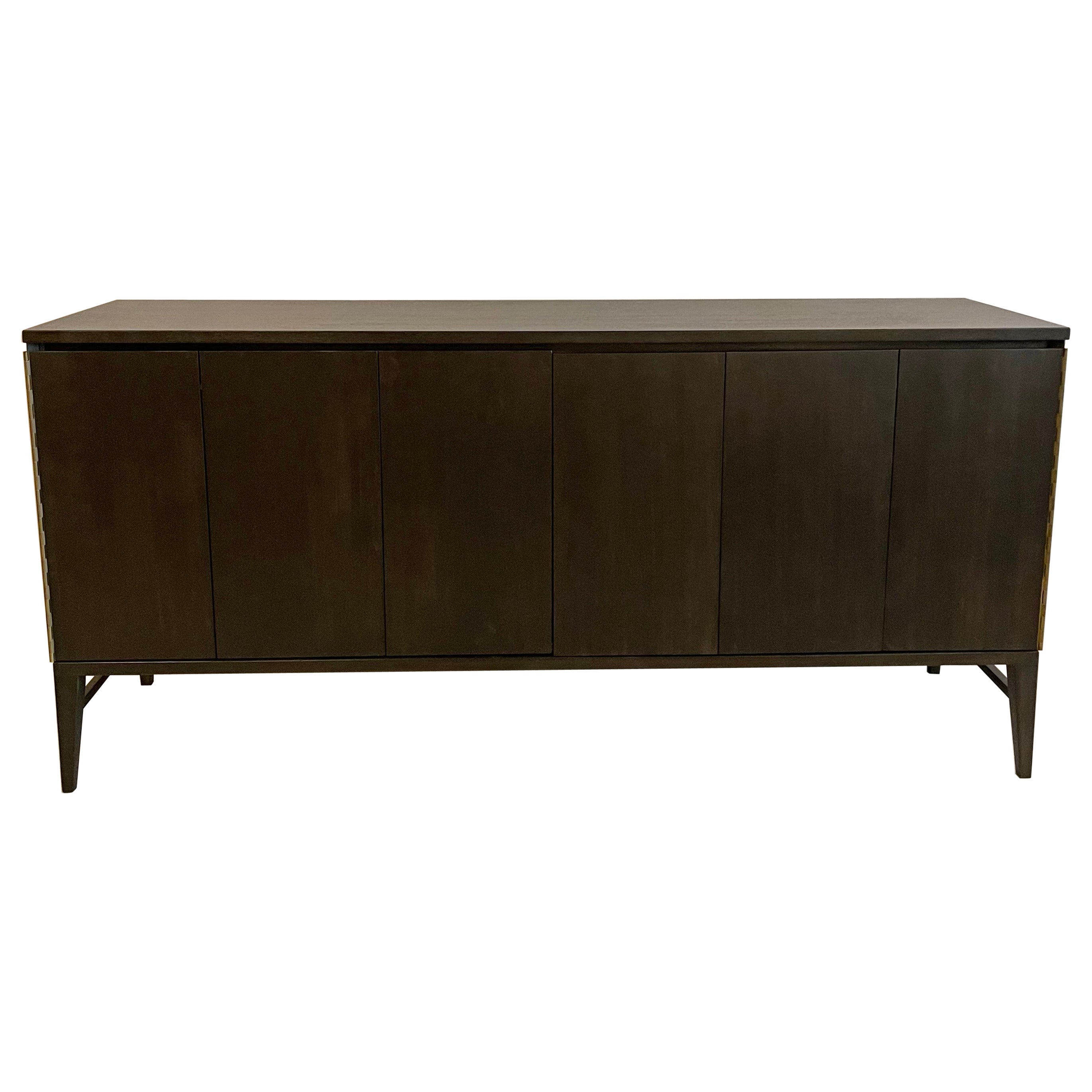 Ebonized Mahogany Concealed Dresser By Paul McCobb, Irwin Collection, Calvin For Sale