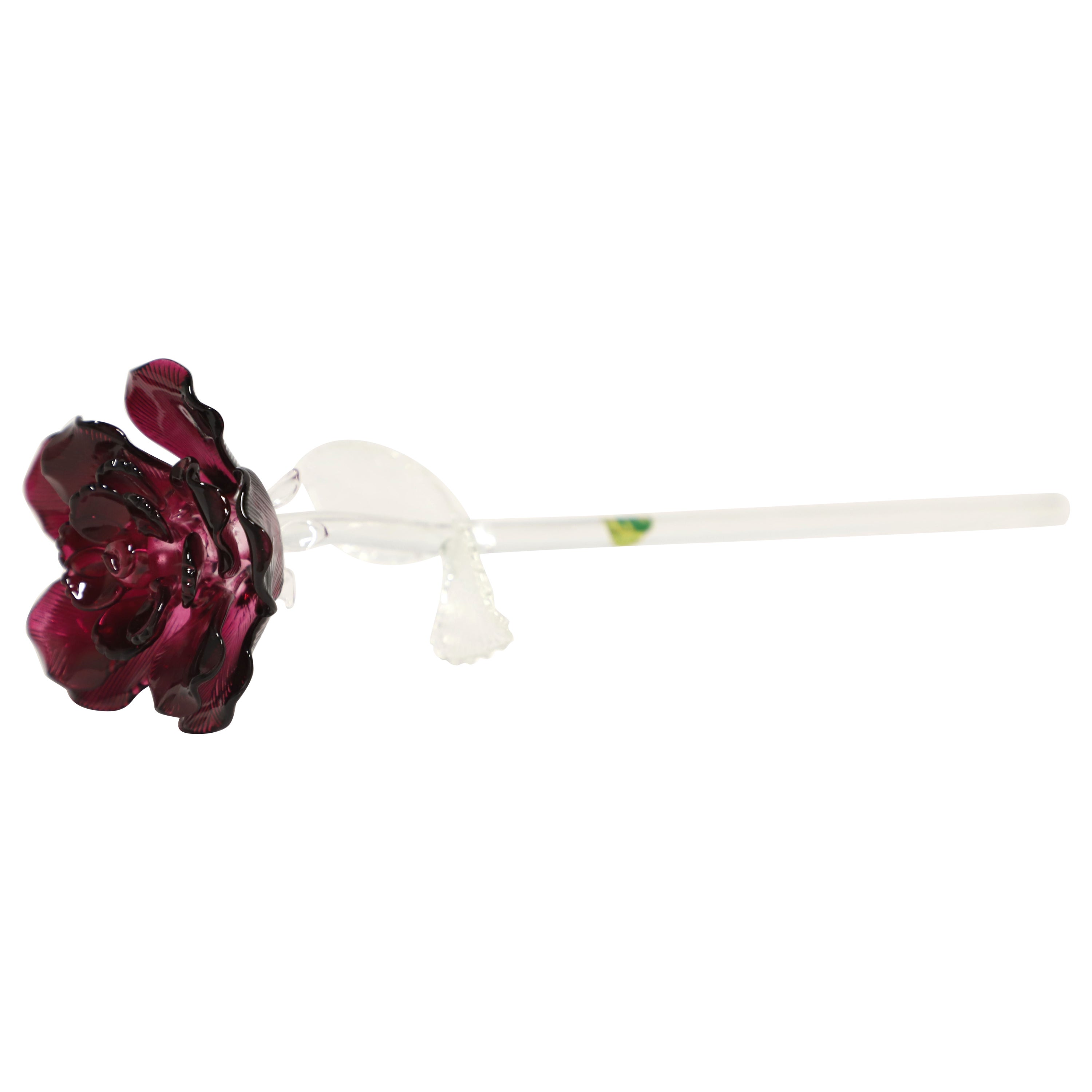 WATERFORD Crystal 15" Fleurology Plum Rose - Neuf dans sa boîte ouverte