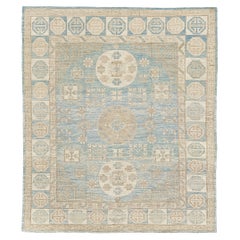 Mehraban Vintage-Teppich im Khotan-Revival-Stil