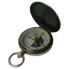 Used English Cased Compass - Reg. 1900