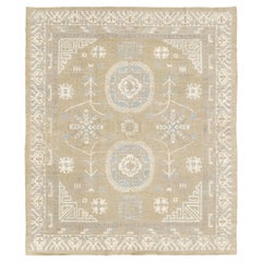 Mehraban Vintage Style Khotan Design Rug D5583