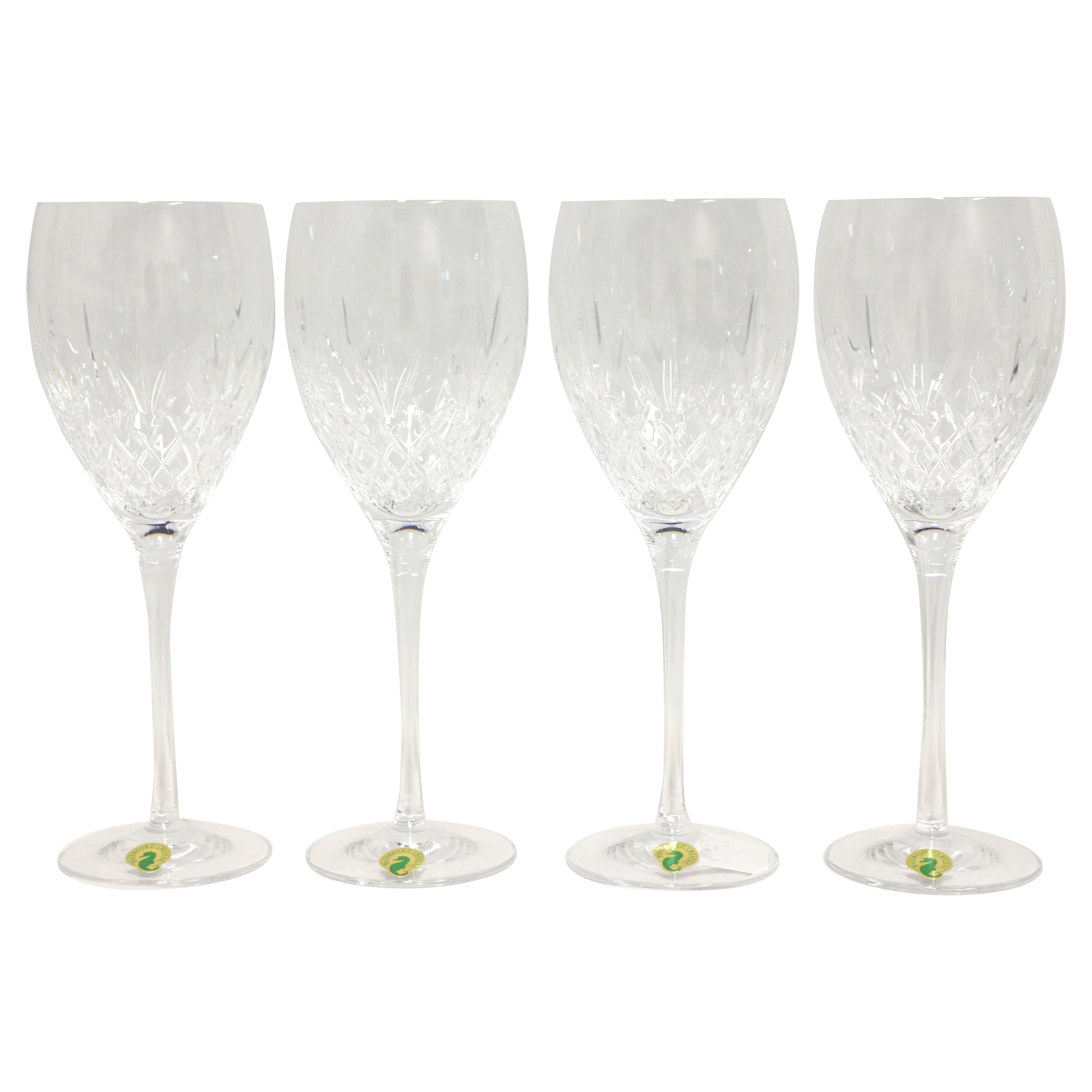 Waterford Crystal 9.5" Plaza Goblet - Set of 4 *New in Open Box* (Nouveau dans une boîte ouverte)