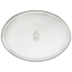 Very Fine George III Salver Made in London in 1788 by John Schofield
