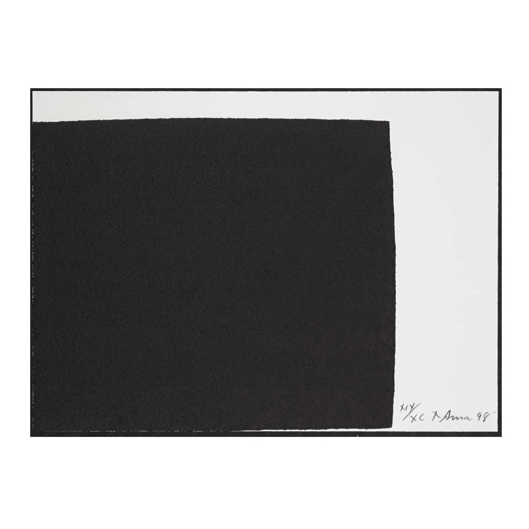 Leo (90e anniversaire de Leo Castelli), 1997, gravure à l'eau-forte signée par Richard Serra