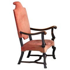 Fauteuil Charles III, Angleterre 18e siècle