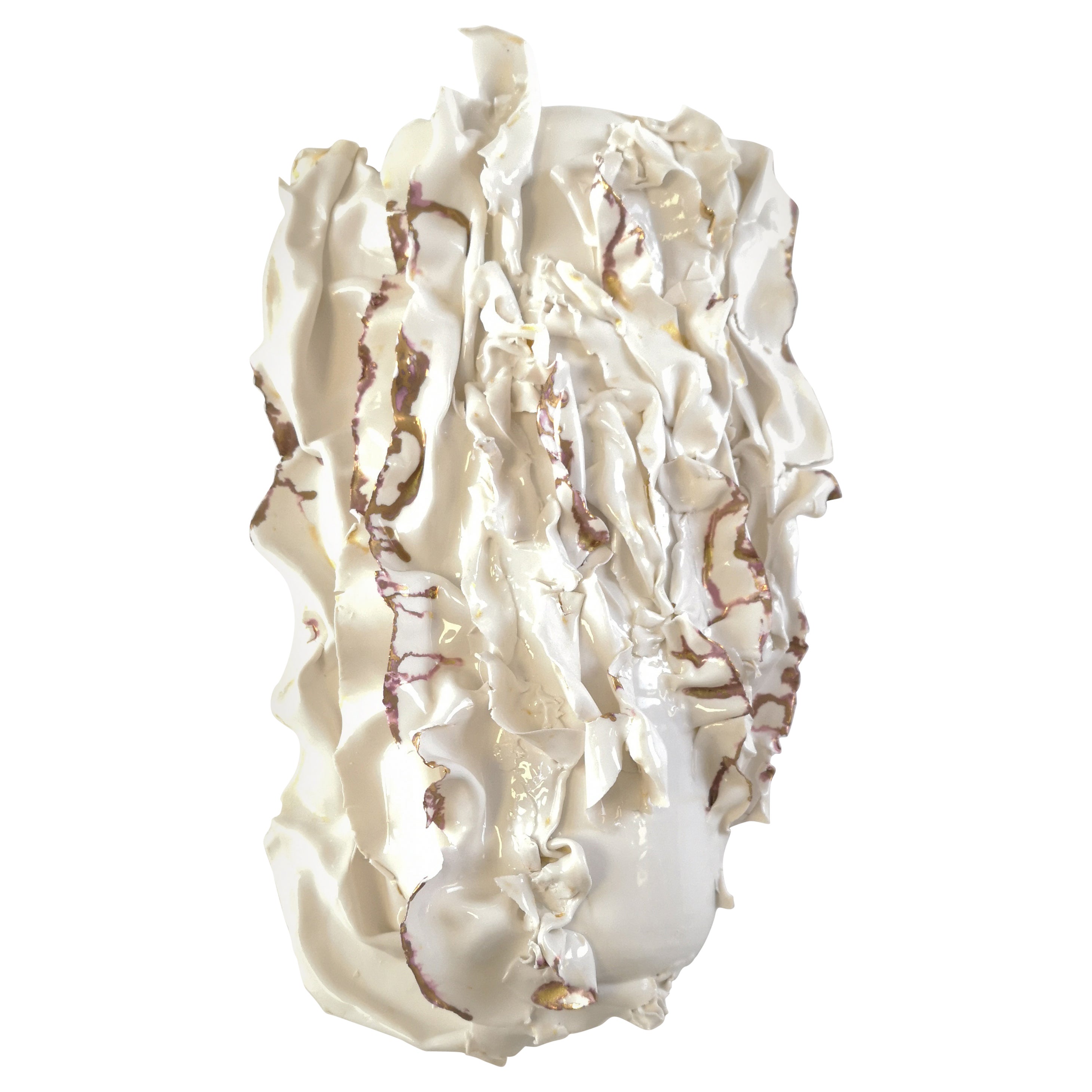 Like In Water Wall Sculpture by Dora Stanczel For Sale