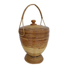 Used Italian Midcentury feature basket 