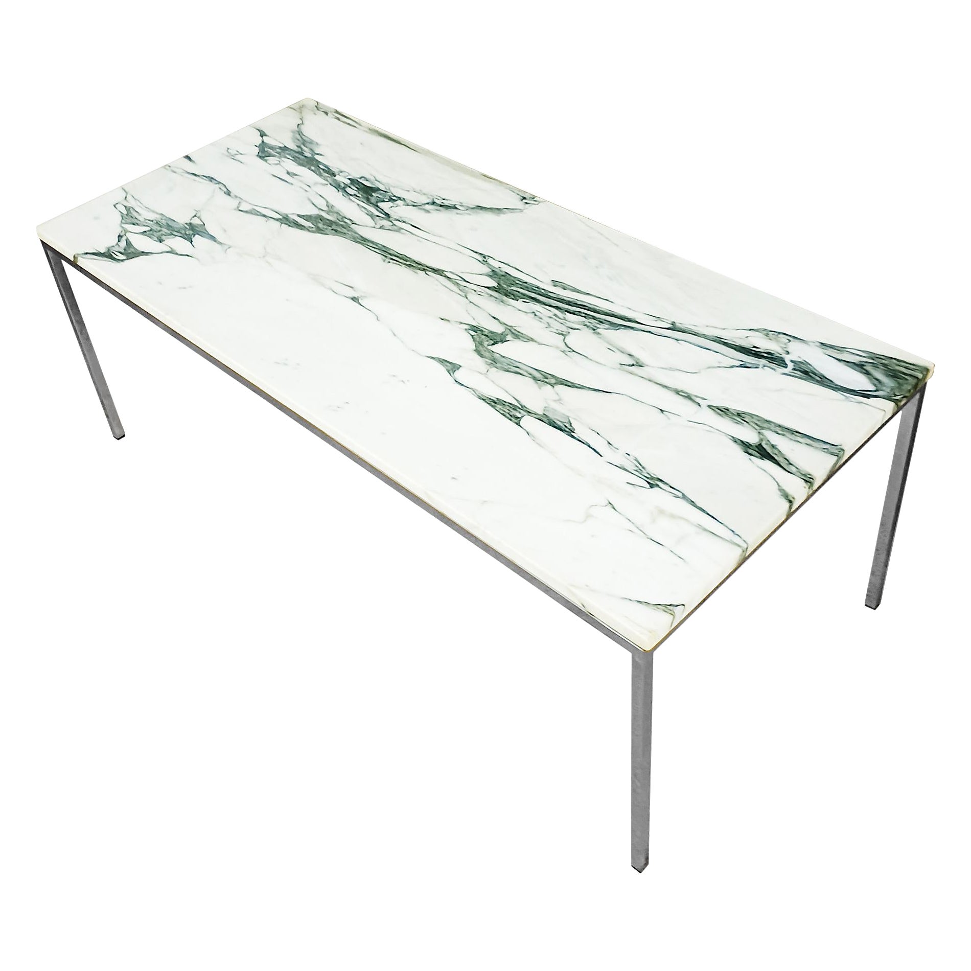 Table basse moderne en marbre par Florence Knoll, États-Unis, 1970 en vente