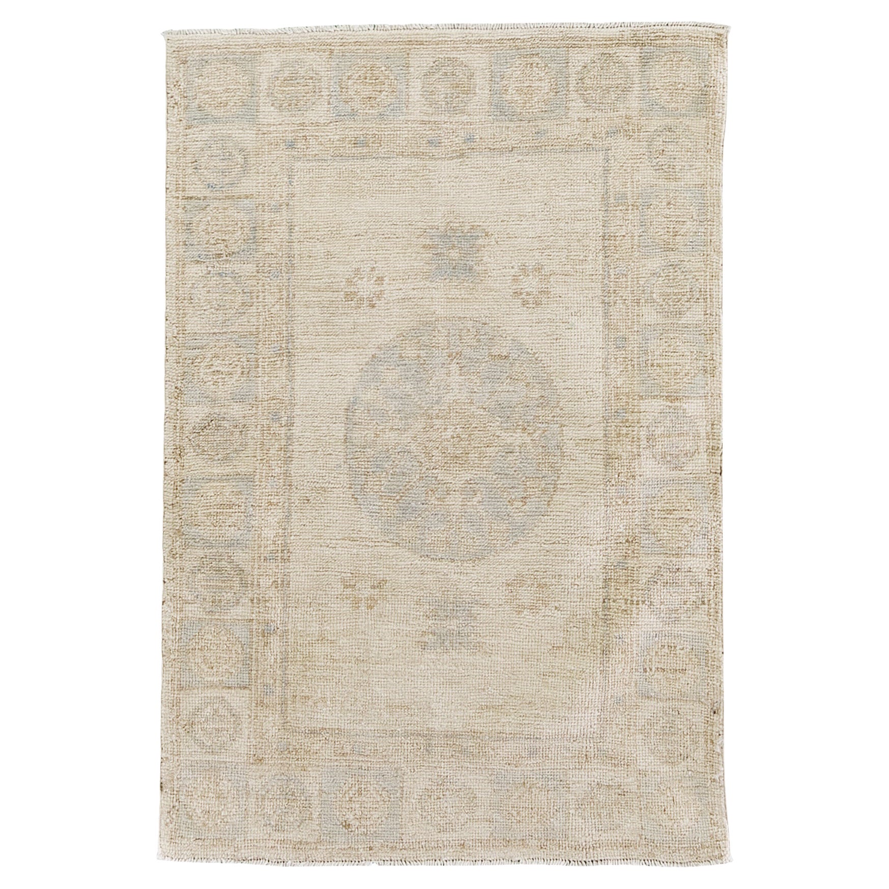 Mehraban Vintage Style Safira Collection Khotan Design Rug